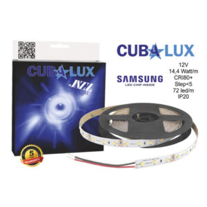 Led Strip 5m, 14.4W/m, 12V DC 3000K