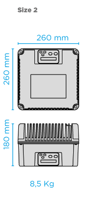 VS 212 MP Nastec VASCO Solar Pump Variable Speed Controller - Image 3